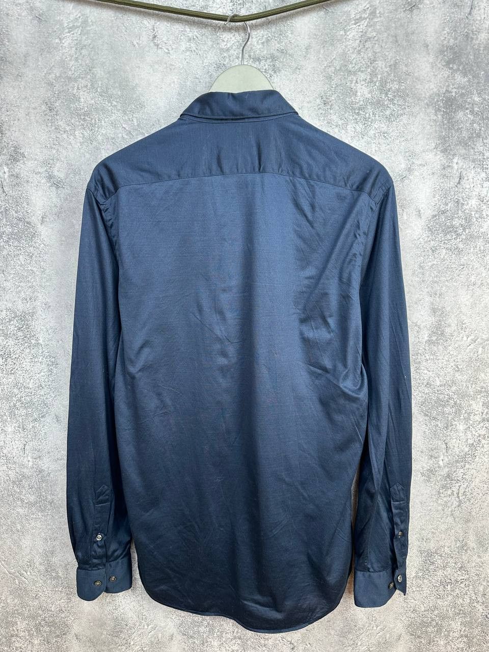 Pal Zileri RRP $475 Pal Zileri Shirt Milano Collar Regular Cotton LS Size US L / EU 52-54 / 3 - 2 Thumbnail