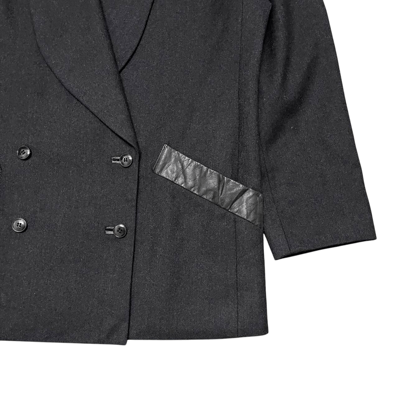 Claude Montana Vintage Claude Montana Paris Wool Coat Size M / US 6-8 / IT 42-44 - 4 Thumbnail