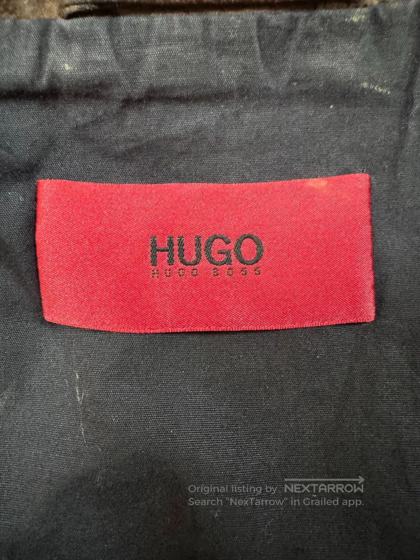 Hugo Boss HUGO BOSS Leather Jacket for Men. Size US M / EU 48-50 / 2 - 4 Thumbnail