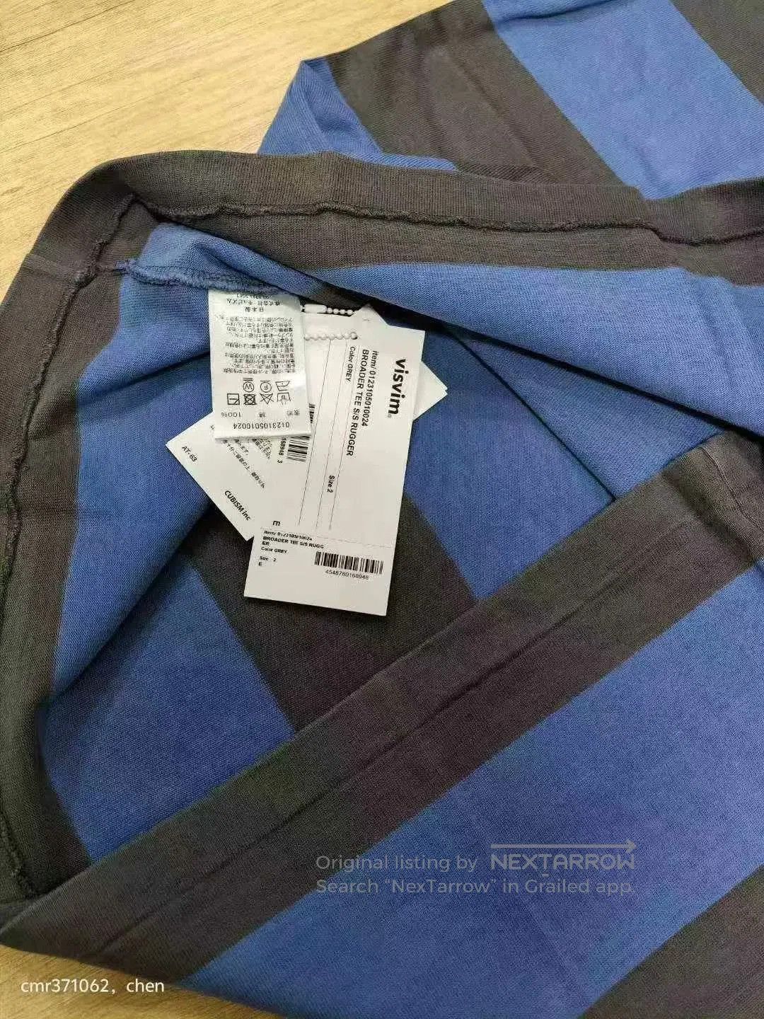 Visvim VISVIM 23SS BROADER TEE S/S RUGGER. Size US M / EU 48-50 / 2 - 5 Thumbnail