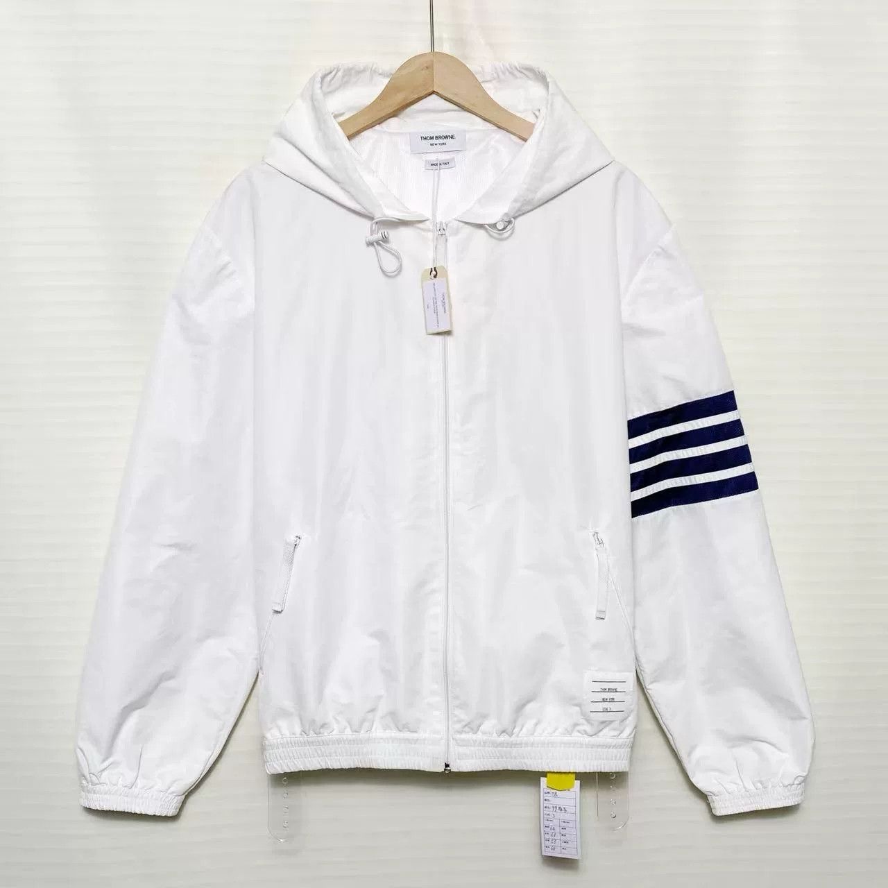 Thom Browne Thom Browne 4-Stripe Hooded Zip Jacket Size US XXL / EU 58 / 5 - 1 Thumbnail
