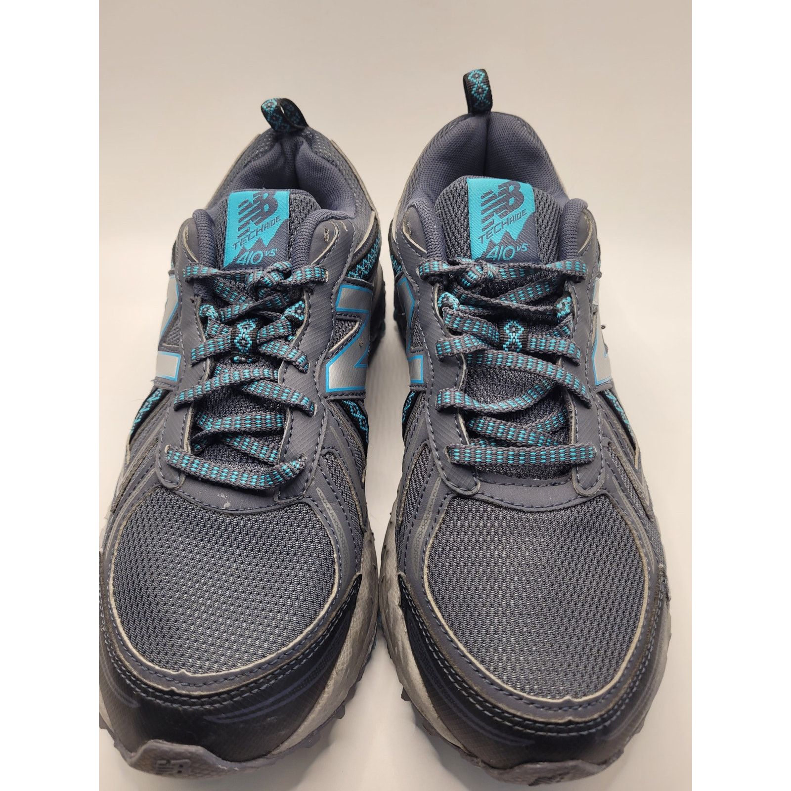 Nike Nike Women Sneakers New Balance Navy/Turquoise/Grey Sz 9 Size US 9 / IT 39 - 2 Thumbnail