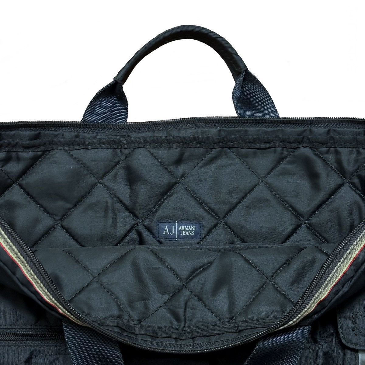 Giorgio Armani 90s Armani Jeans Two-way Bag Size 46 - 11 Thumbnail