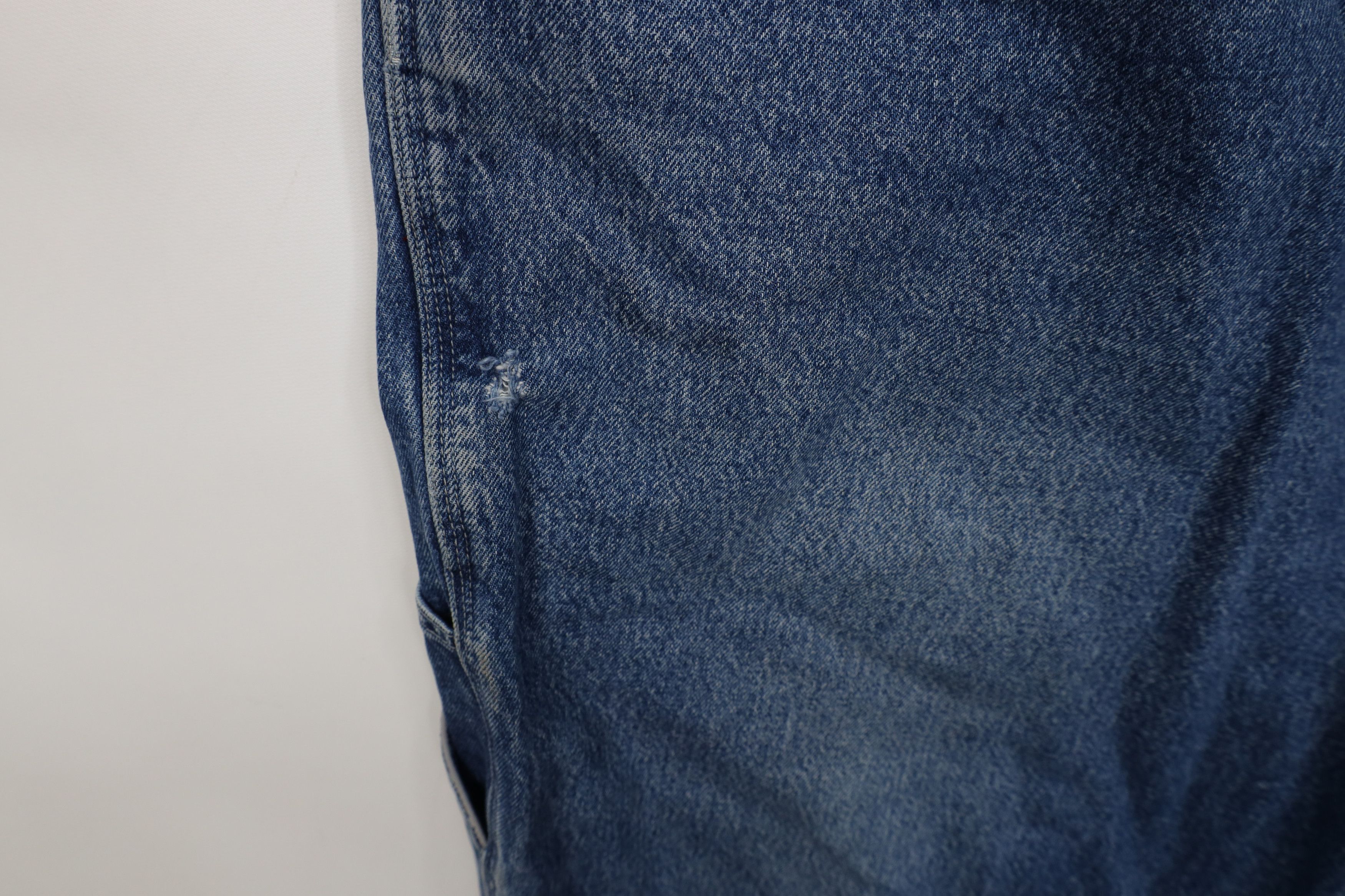 Vintage Vintage 90s Y2K Streetwear Baggy Wide Leg Denim Jeans Blue Size US 44 / EU 60 - 6 Thumbnail