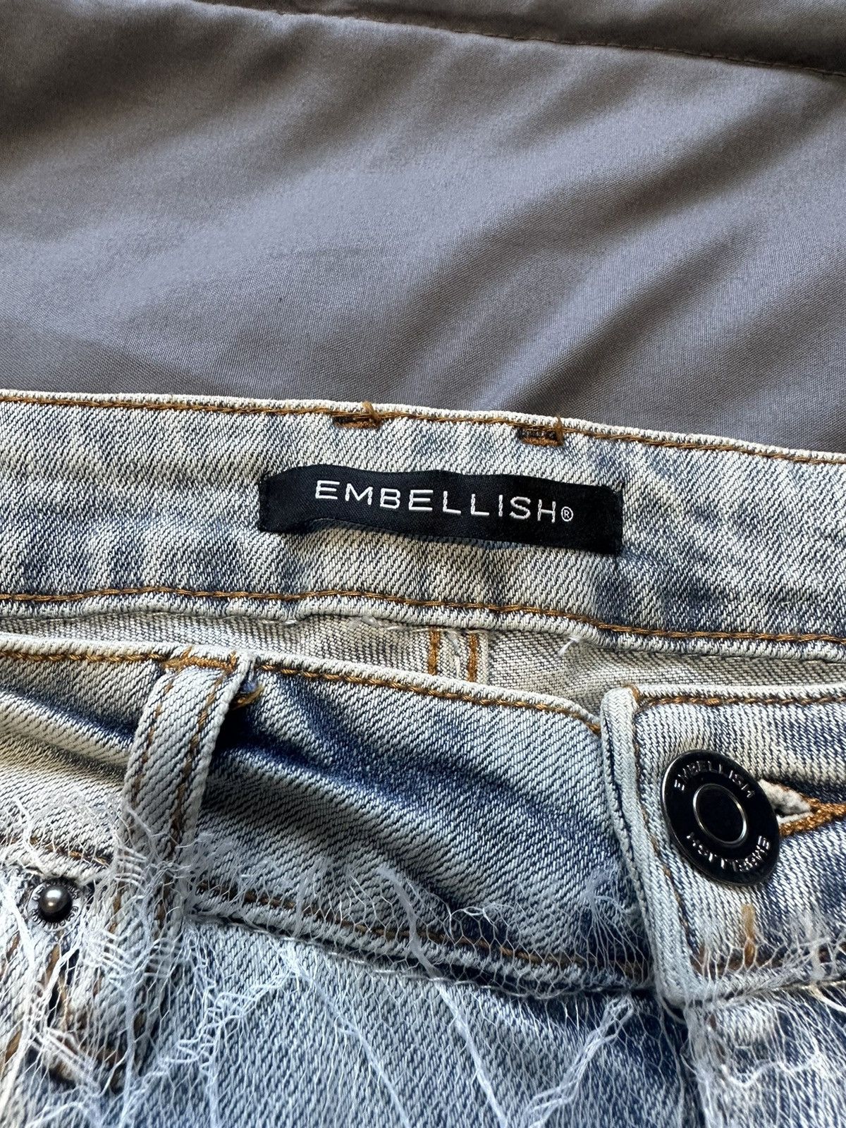 Embellish Embellish Spider-web Denim Size US 32 / EU 48 - 5 Thumbnail