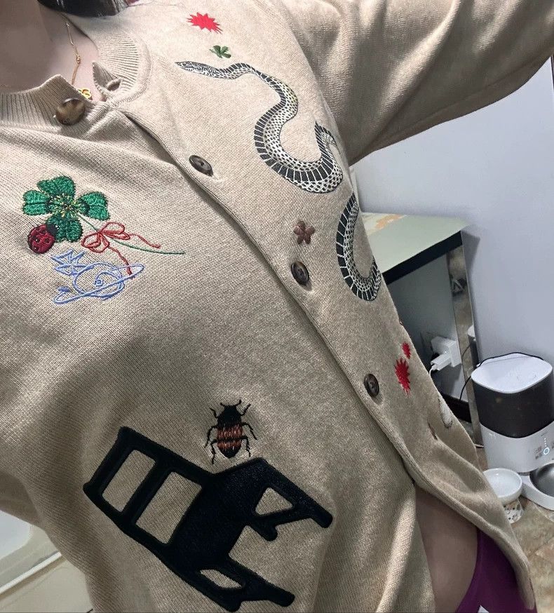 Vivienne Westwood Vivienne Westwood Snakes and years limited cotton knit swe Size XS / US 0-2 / IT 36-38 - 2 Thumbnail