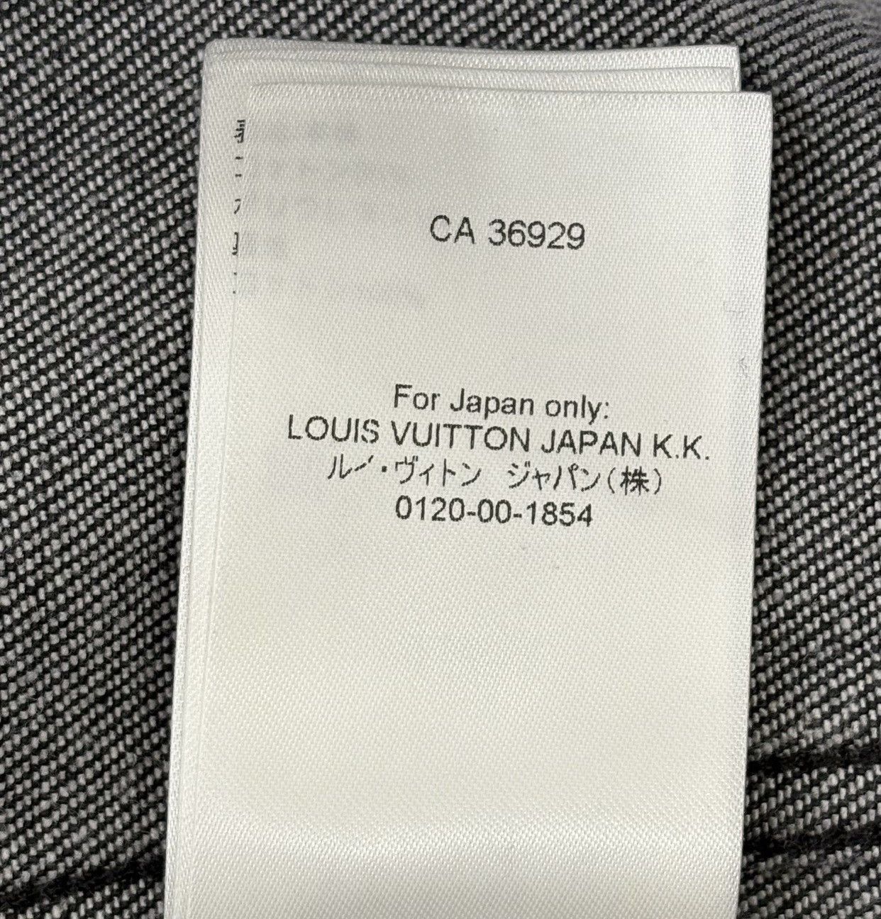 Louis Vuitton Louis Vuitton M Monogram Denim Baseball Jersey Shirt Black Size US M / EU 48-50 / 2 - 7 Thumbnail