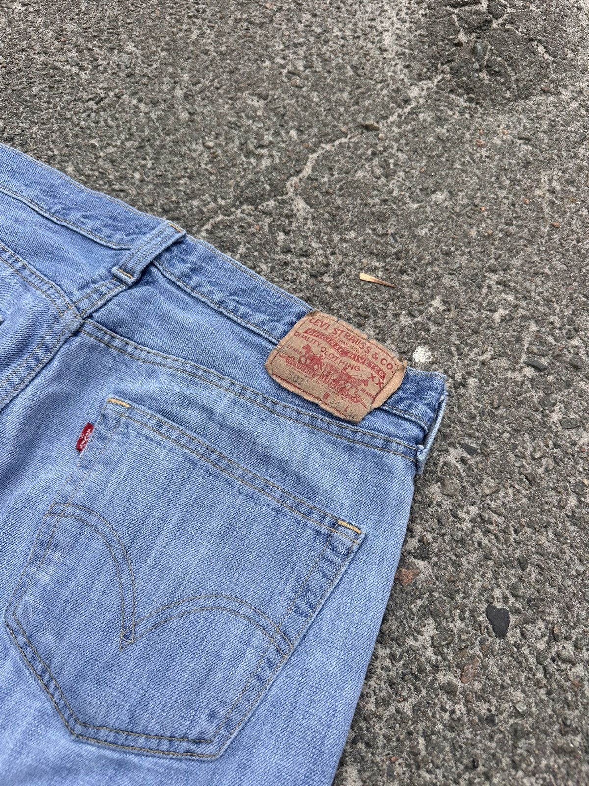 Levi's Levis 501 Vintage Light Baggy Jeans Size US 32 / EU 48 - 7 Thumbnail