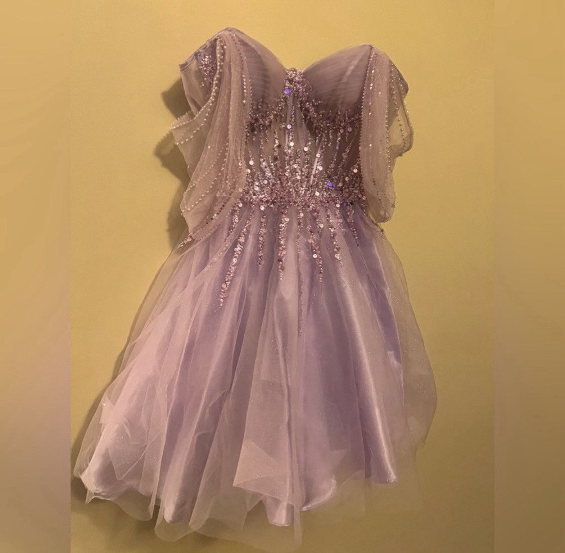 Other Lilac Purple Custom dress Size XS / US 0-2 / IT 36-38 - 3 Thumbnail