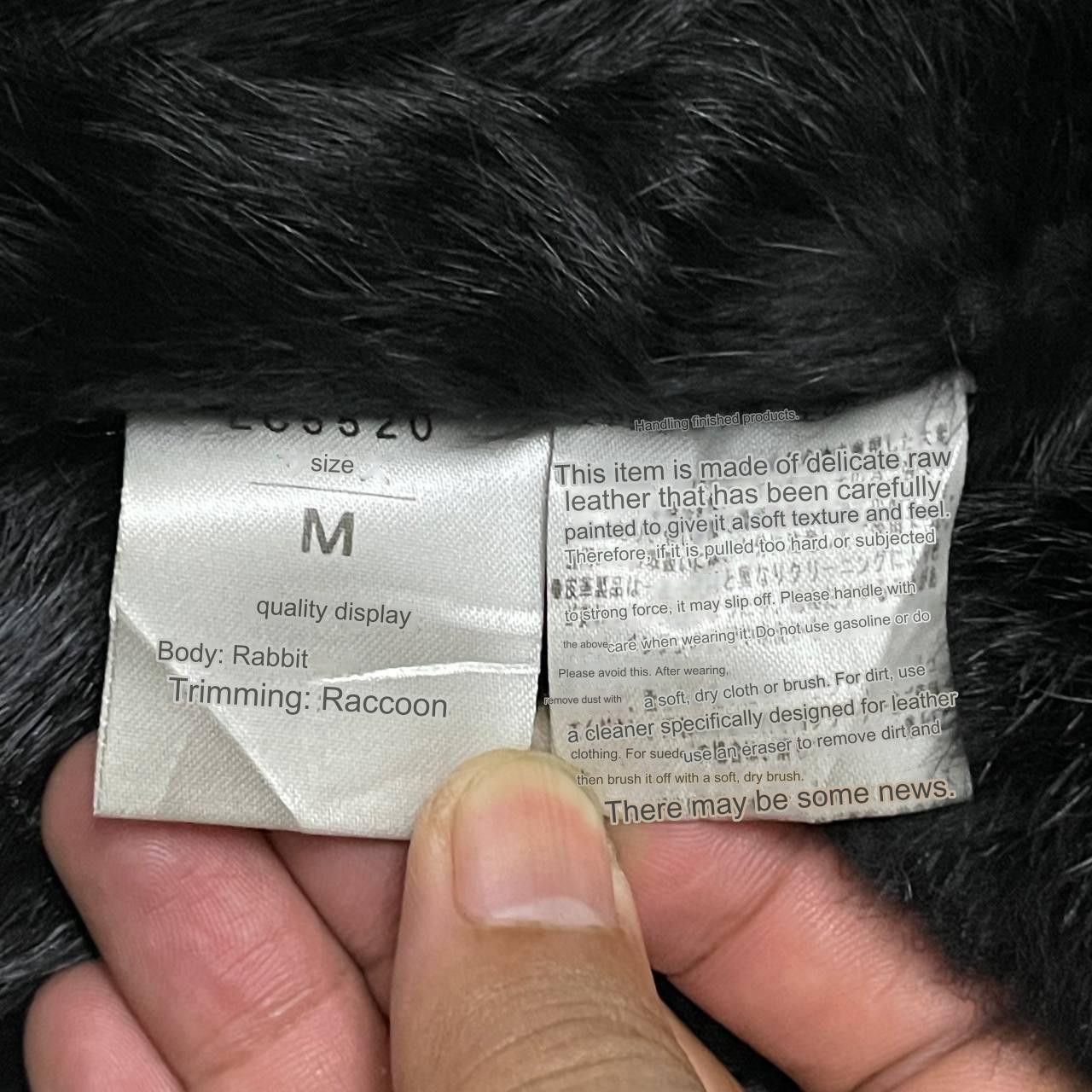 If Six Was Nine Vintage Pasqua Raccoon Fur Rabbit Leather Jacket lgb hg Size US M / EU 48-50 / 2 - 12 Thumbnail