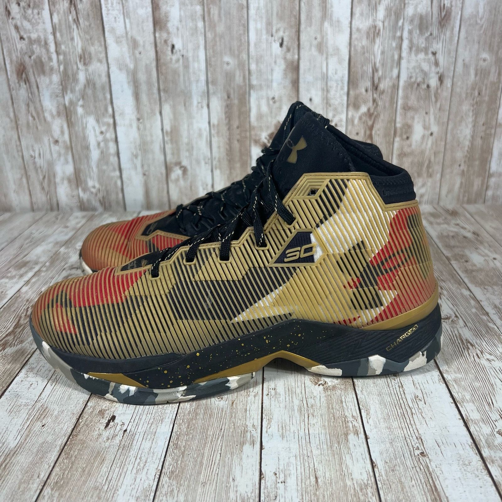 Under Armour Under armour curry 2.5 gold mens 9.5 Size US 9.5 / EU 42-43 - 2 Thumbnail