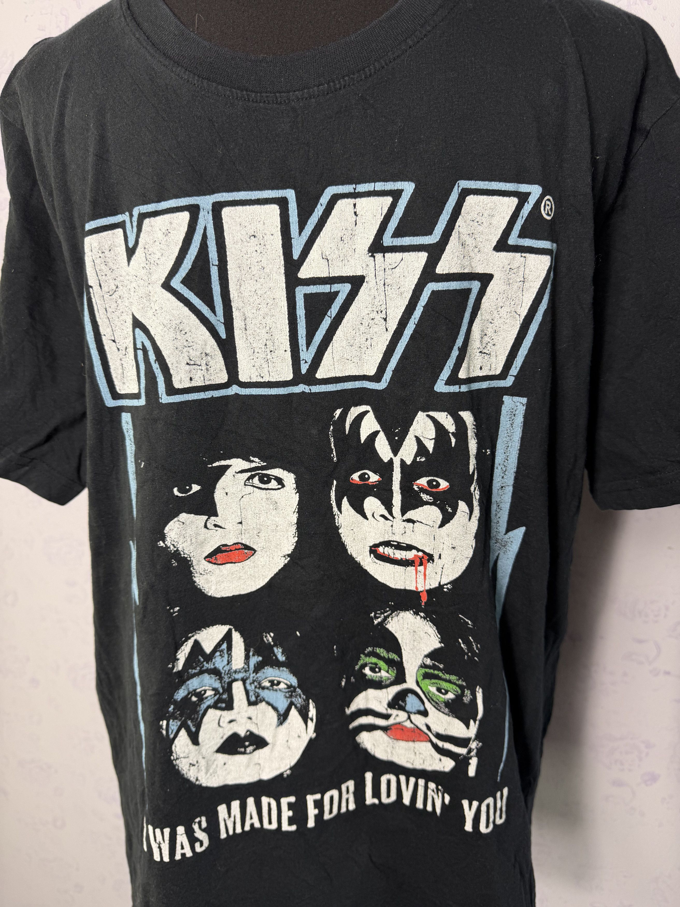 KISS KISS Band Graphic Tee / Washed Black / Rock Tee / Size L Size US L / EU 52-54 / 3 - 2 Thumbnail