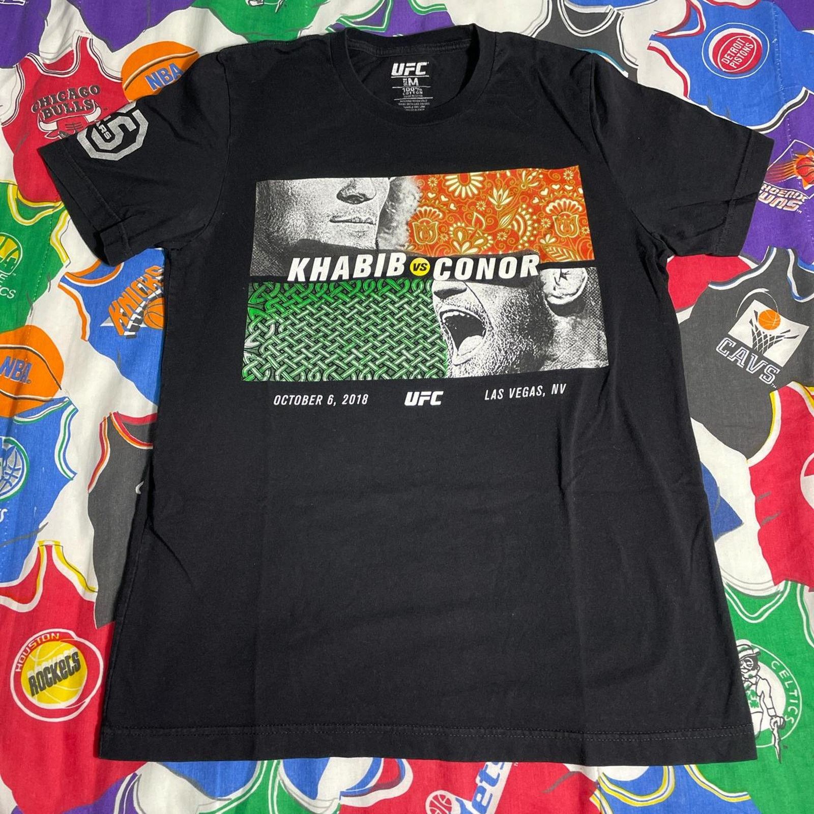 UFC UFC 2018 Conor McGregor vs Khabib Nurmagomedov MMA Tee Size US M / EU 48-50 / 2 - 1 Thumbnail