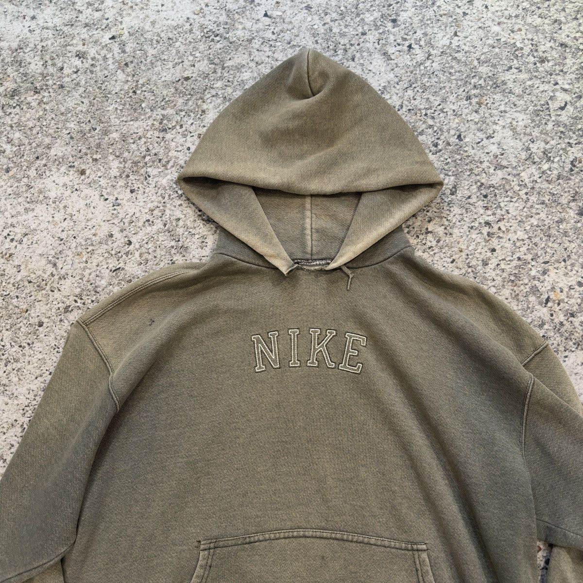 Nike Thrashed Faded Distressed Nike Hoodie ERD Grunge Chrome Size US L / EU 52-54 / 3 - 5 Thumbnail