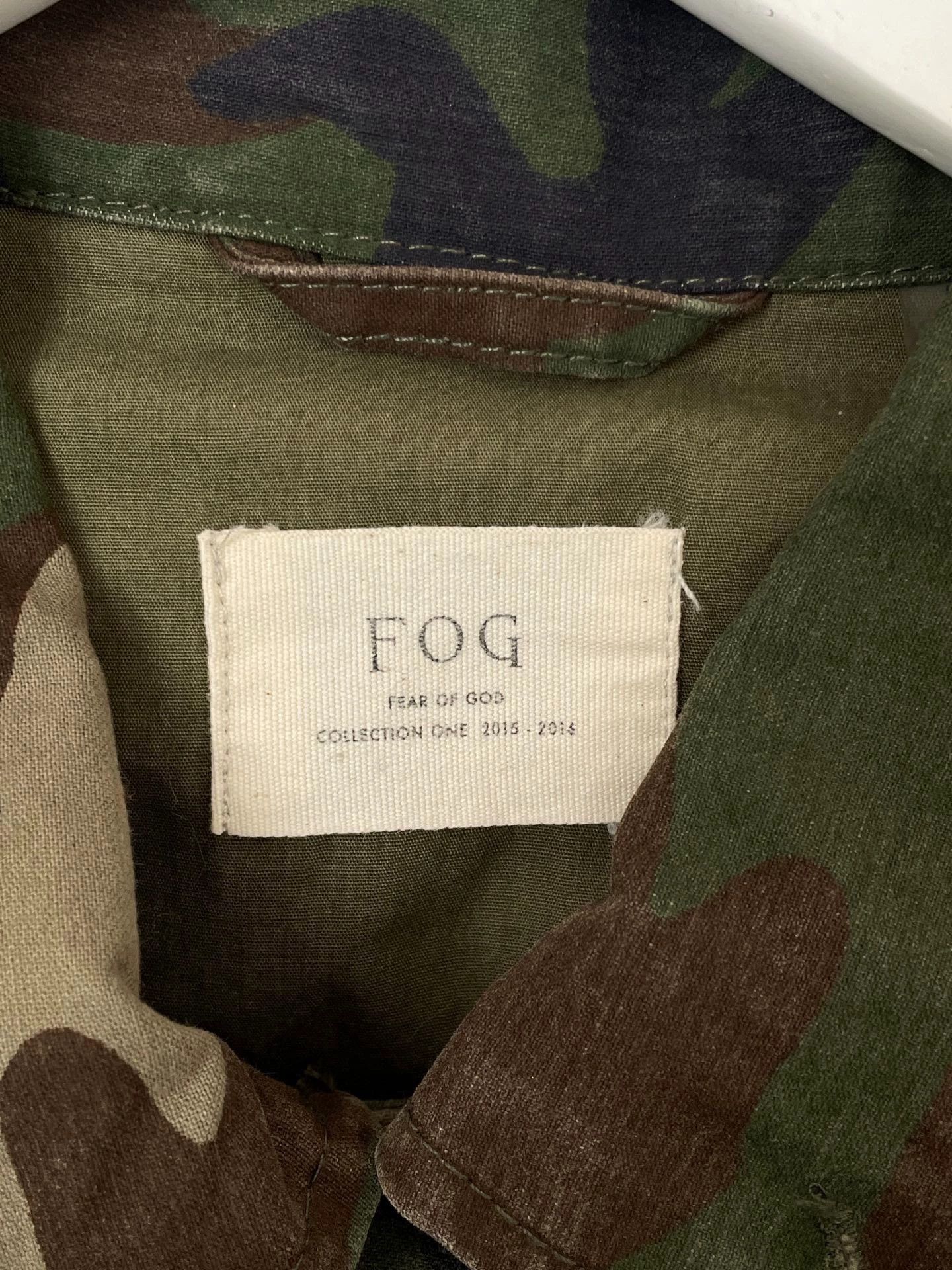 Fear of God FOG Vintage Camo Military Jacket M Size US M / EU 48-50 / 2 - 3 Thumbnail