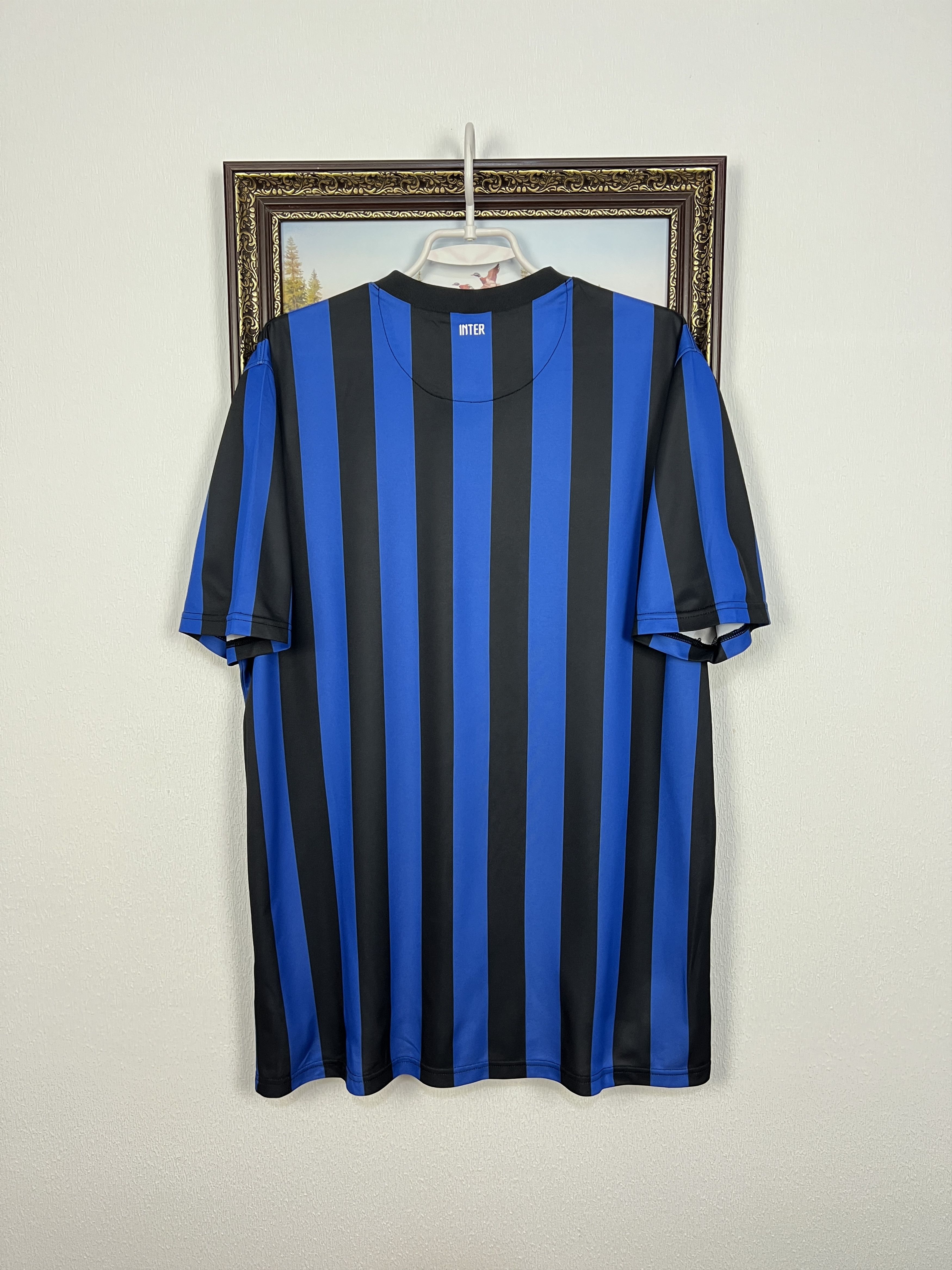 Nike Inter Milan Home football shirt 2010 Soccer Nike Jersey Size US XL / EU 56 / 4 - 14 Thumbnail