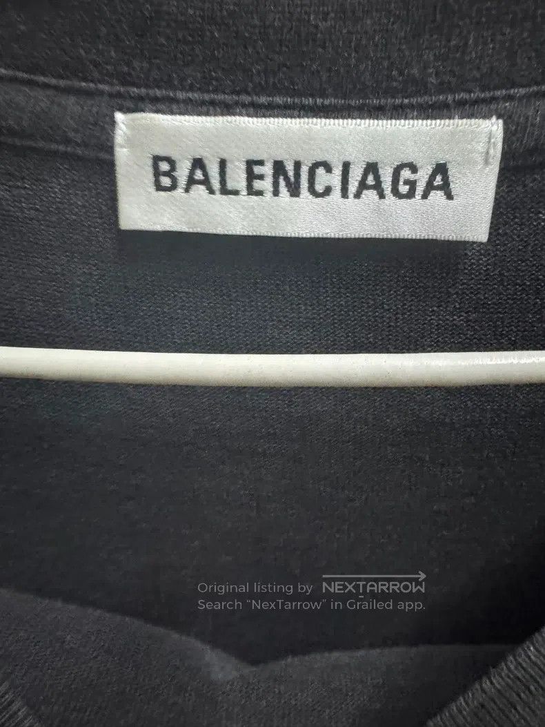 Balenciaga Balenciaga Classic Buckle Print Short Sleeve T-Shirt Size US S / EU 44-46 / 1 - 2 Thumbnail