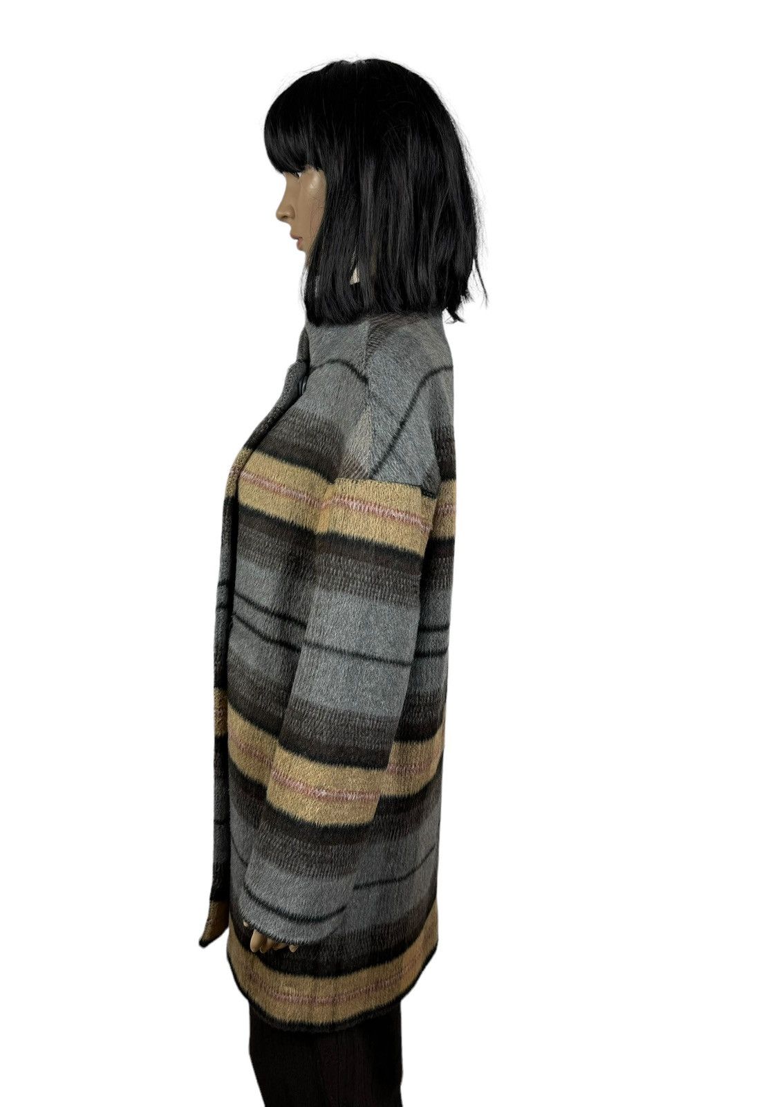 Marella Marella Check Plaid Wool-Viscose-Acrylic Coat size IT40 US4 Size S / US 4 / IT 40 - 8 Thumbnail