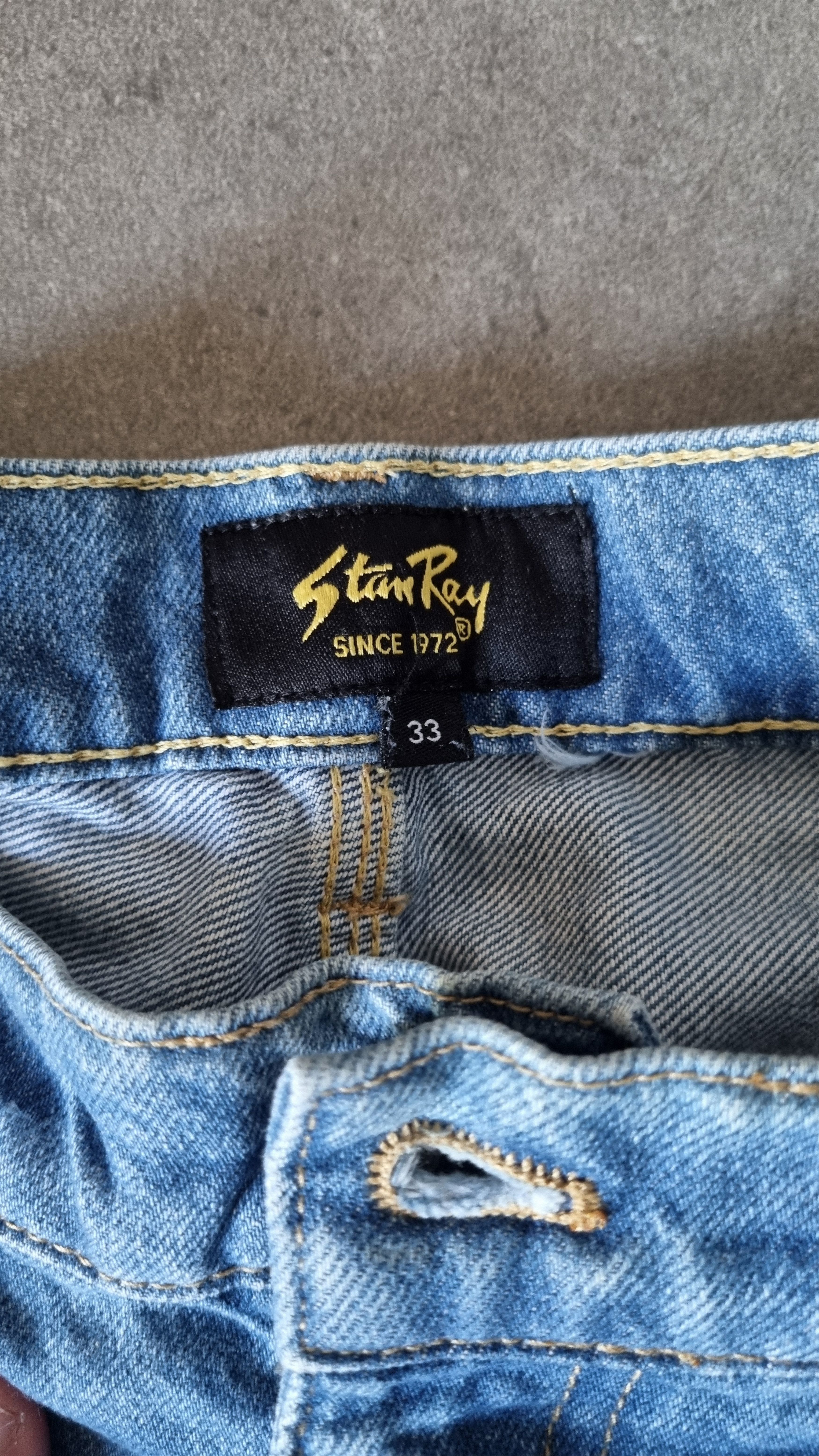 Stan Ray VINTAGE Stan Ray Straight Leg Jeans 33W 32L Size US 33 - 4 Thumbnail
