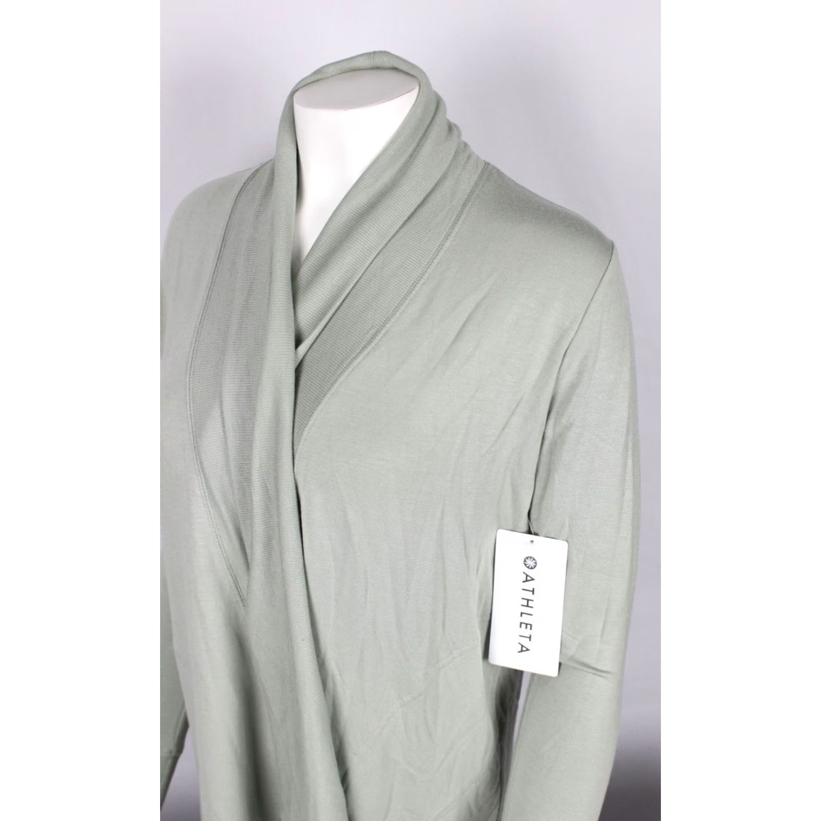 Athleta Athleta Women's Pranayama Wrap XXS 2XS Light Green 832496 Size XXS / US 00 / IT 34 - 4 Thumbnail
