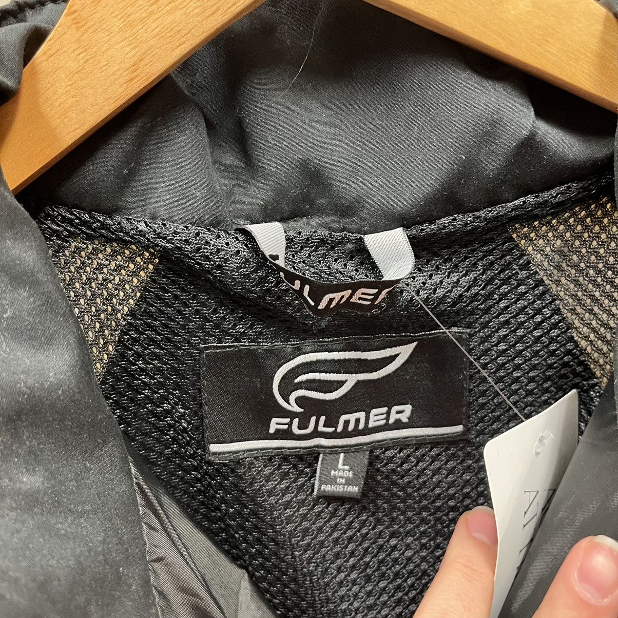 Other Fulmer Pink & Black Riding Motorcycle Biker Reflective Coat Size L / US 10 / IT 46 - 3 Thumbnail