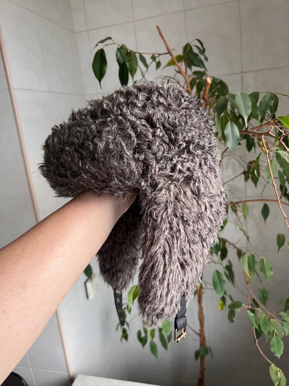 Japanese Brand × Vintage Japanese Vintage Fur Alt Emo Trapper Hat Size ONE SIZE - 2 Thumbnail