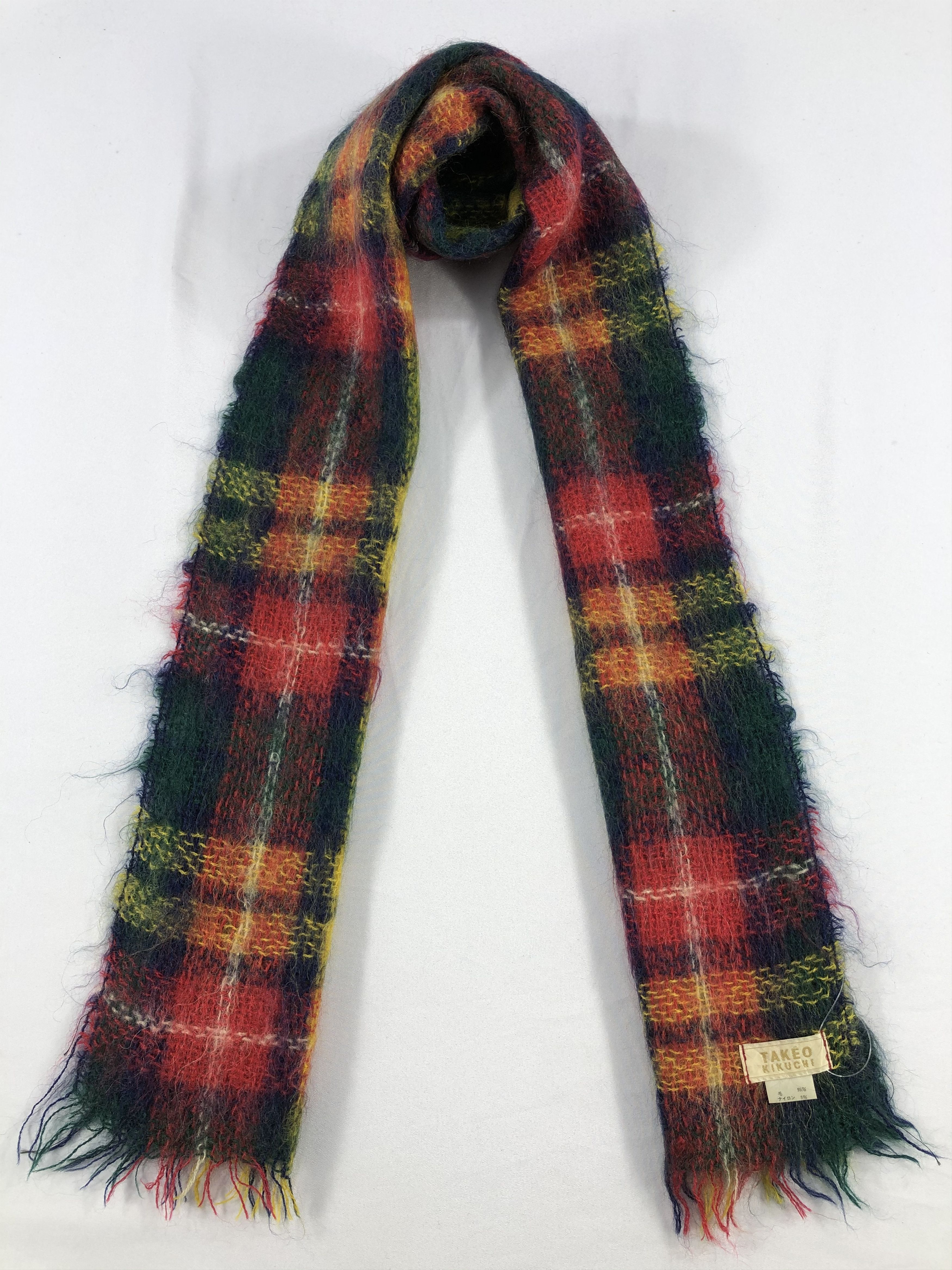 Takeo Kikuchi Vintage Takeo Kikuchi Scarf/Muffler/Neckwear MF1770 Size ONE SIZE - 1 Thumbnail