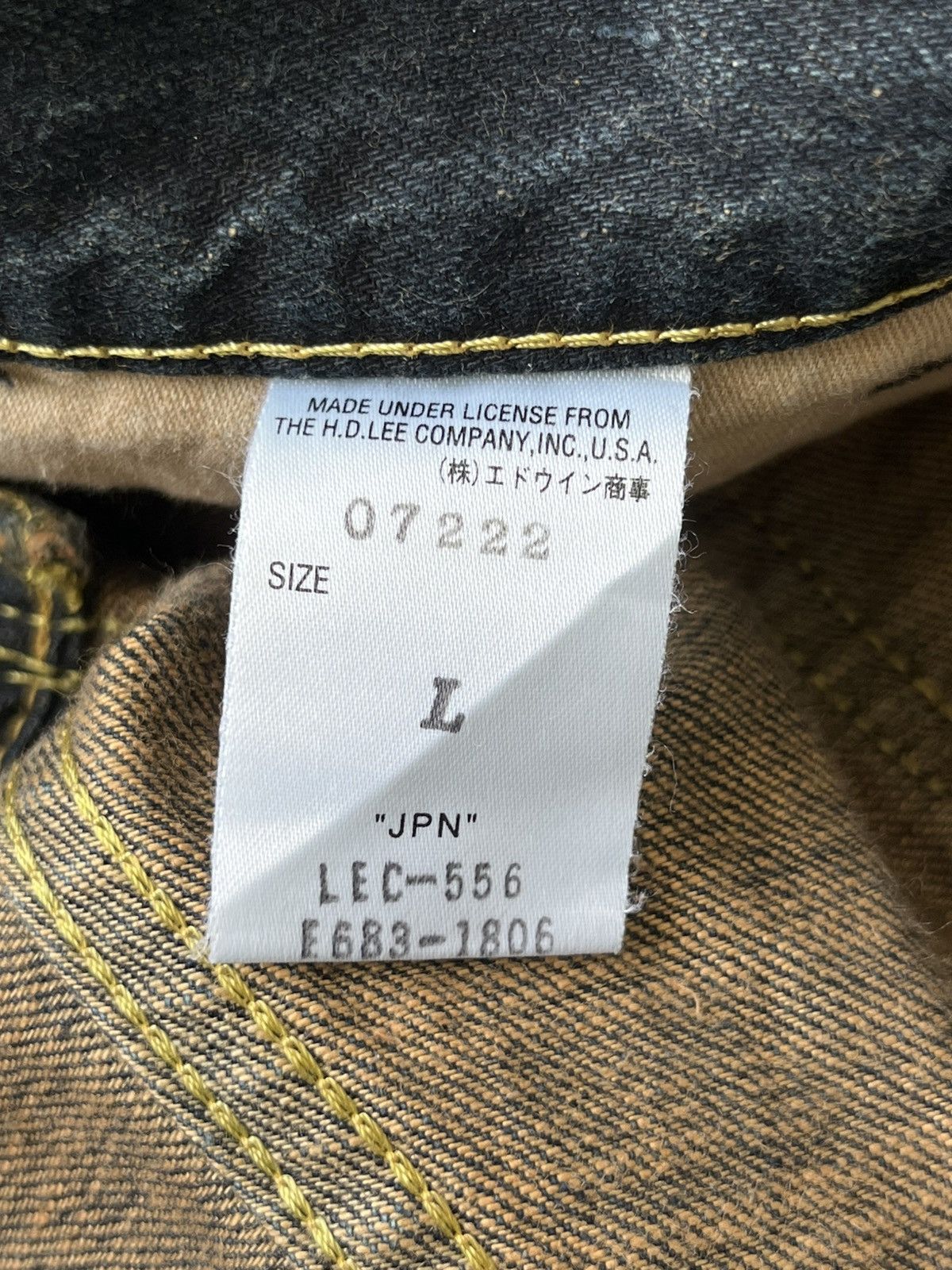If Six Was Nine × Lee 🔥RARE DISTRESSED FLARE JEANS IF SIX WAS NINE STYLE / LEE Size US 36 / EU 52 - 14 Thumbnail