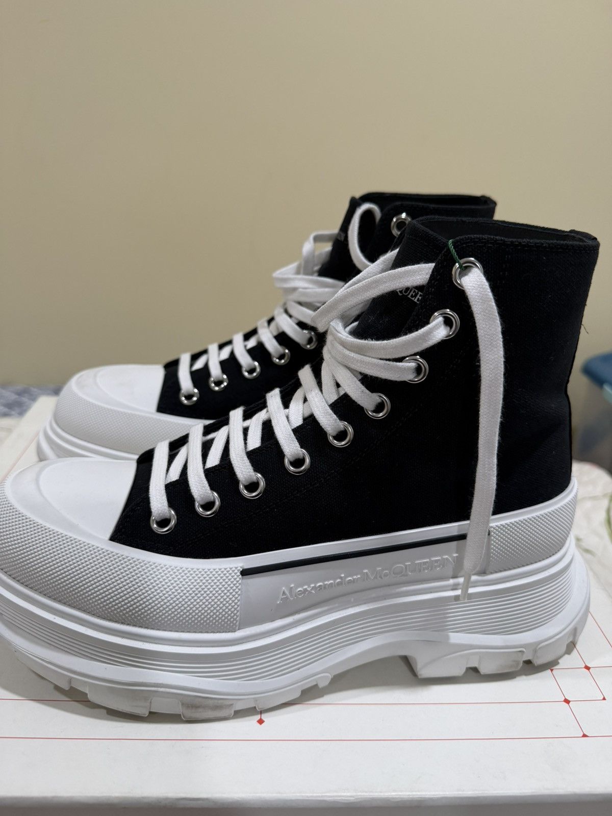 Alexander McQueen Black Alexander Mcqueen boots Size US 8 / EU 41 - 14 Thumbnail
