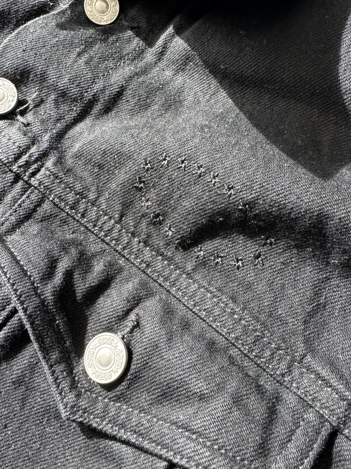 Japanese Brand AFB Patched Denim Jacket Size US L / EU 52-54 / 3 - 5 Thumbnail