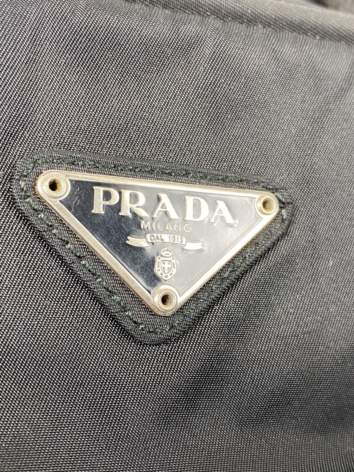 Prada Prada Tessuto Nero Nylon Shoulder Bag Size ONE SIZE - 6 Thumbnail