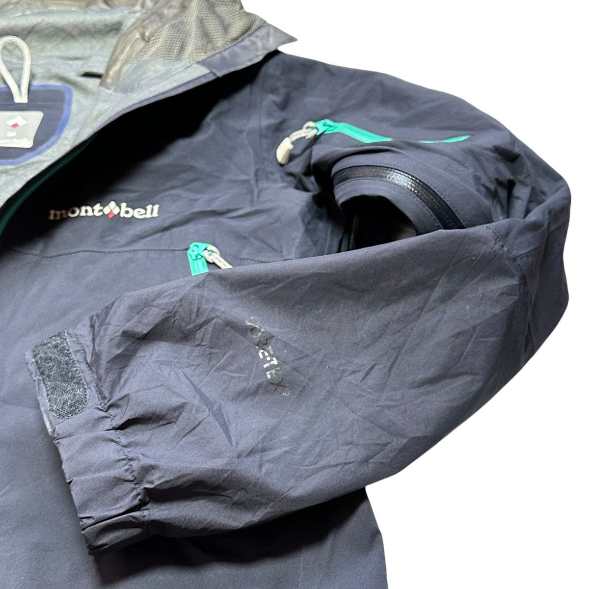 Montbell Montbell 00s Gore-Tex Technical Jacket Aqua-Tect Hooded Size US M / EU 48-50 / 2 - 8 Thumbnail