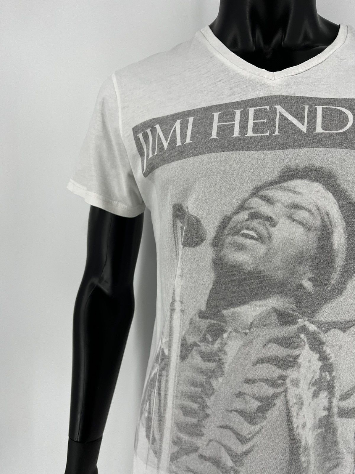 Band Tees × Jimi Hendrix Vintage Y2K Jimi Xendrix Band Rock Tee T Shirt White Size US L / EU 52-54 / 3 - 6 Thumbnail