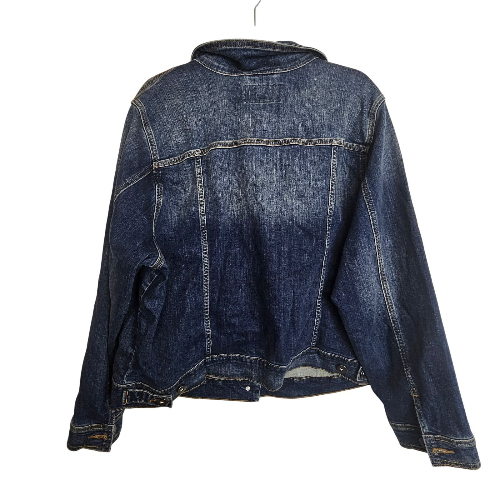 Corridor Torrid Jean Jacket Denim Jacket Button Up 3x Blue Denim Size 3XL / US 20-22 - 8 Thumbnail
