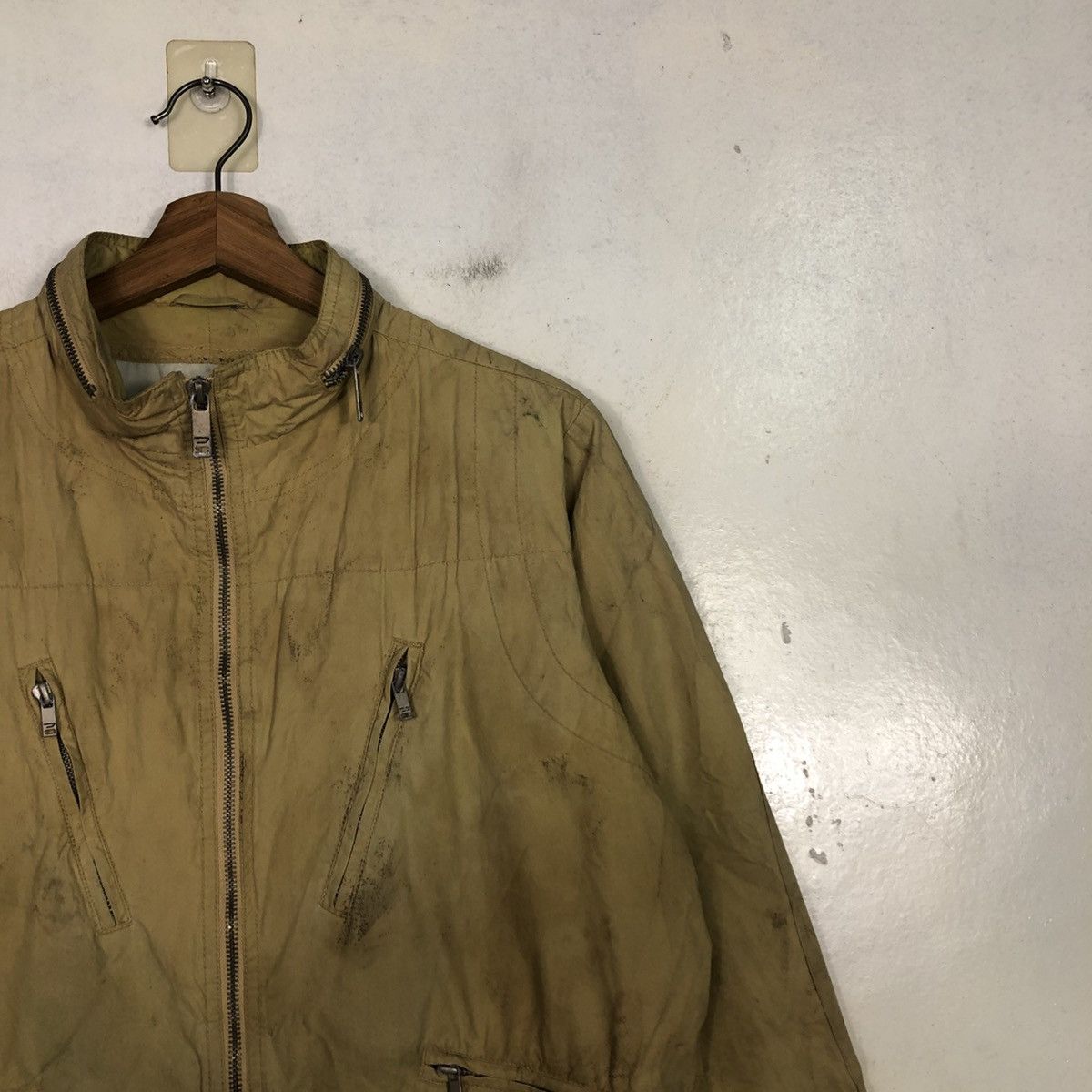 Japanese Brand 📌Biker Jacket Diesel Insulated Bondage Size US XL / EU 56 / 4 - 8 Thumbnail