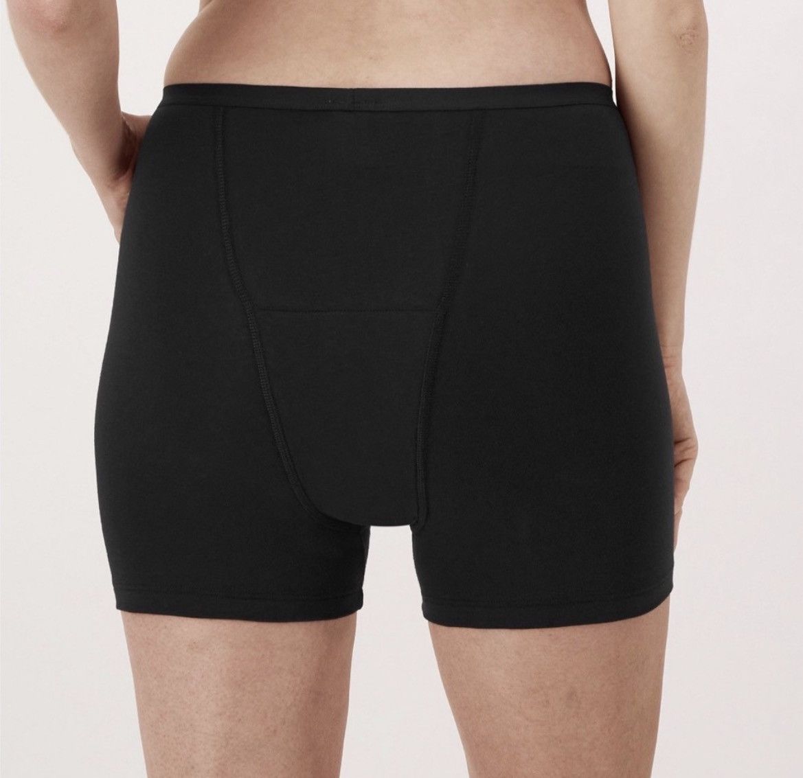 Hanes Hanes Ultimate Comfort 2-Pack Period Underwear Boxer Briefs Size ONE SIZE - 4 Thumbnail