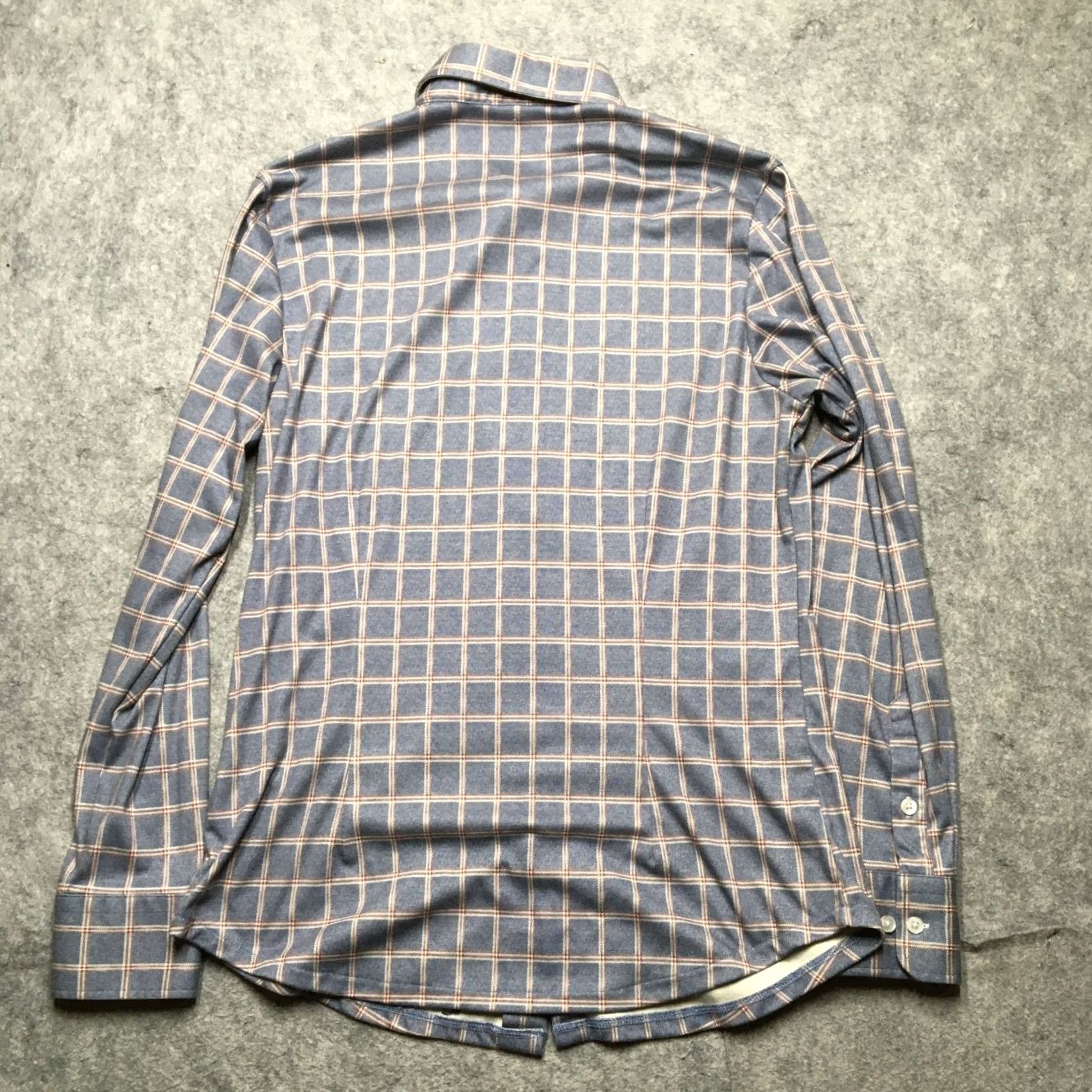Vintage State & Liberty Plaid Shirt Mens Large Blue Athletic Fit Shirt Size US L / EU 52-54 / 3 - 7 Thumbnail