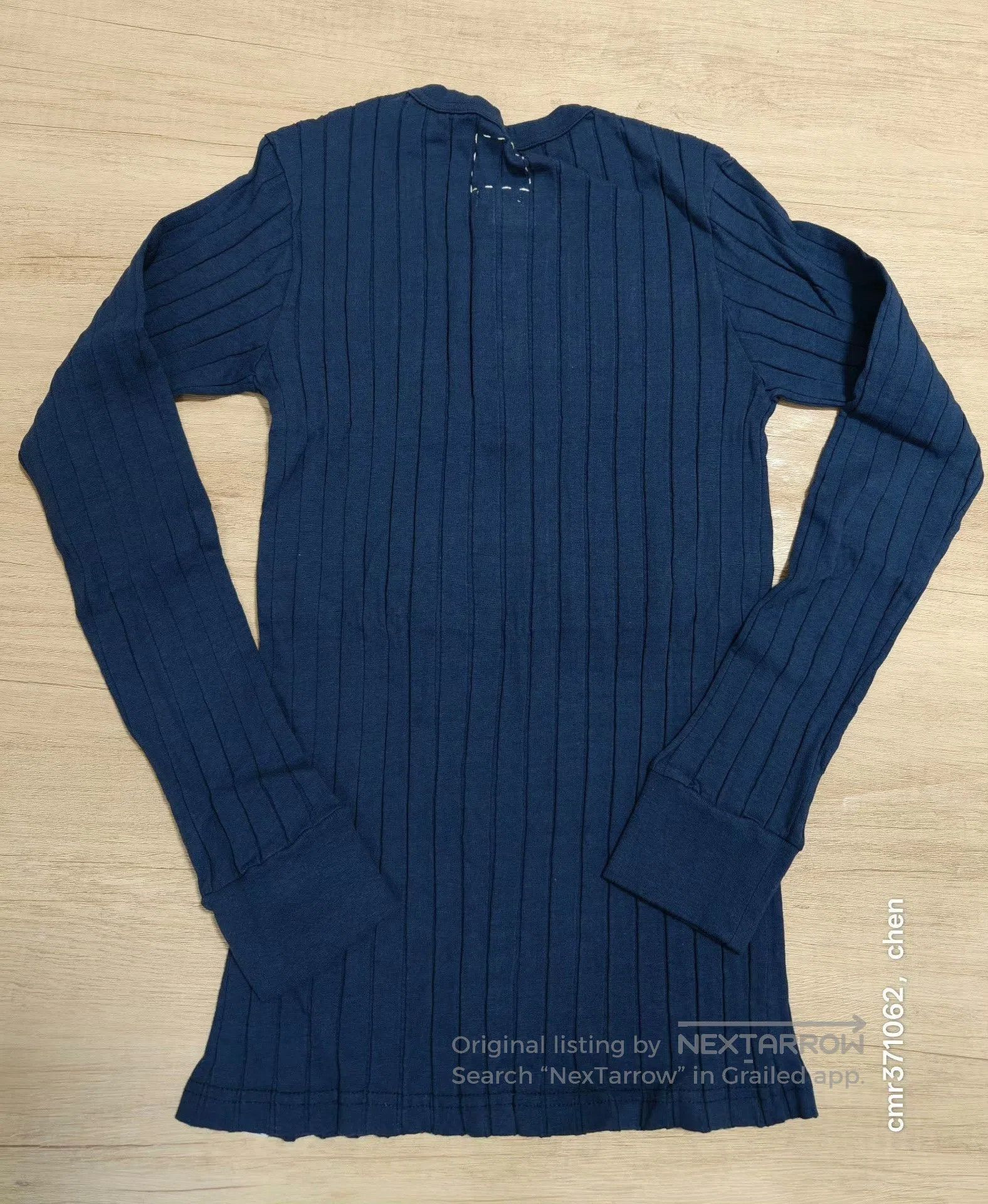 Visvim visvim 15AW Ribs Henley Long Sleeve. Size M / US 6-8 / IT 42-44 - 6 Thumbnail