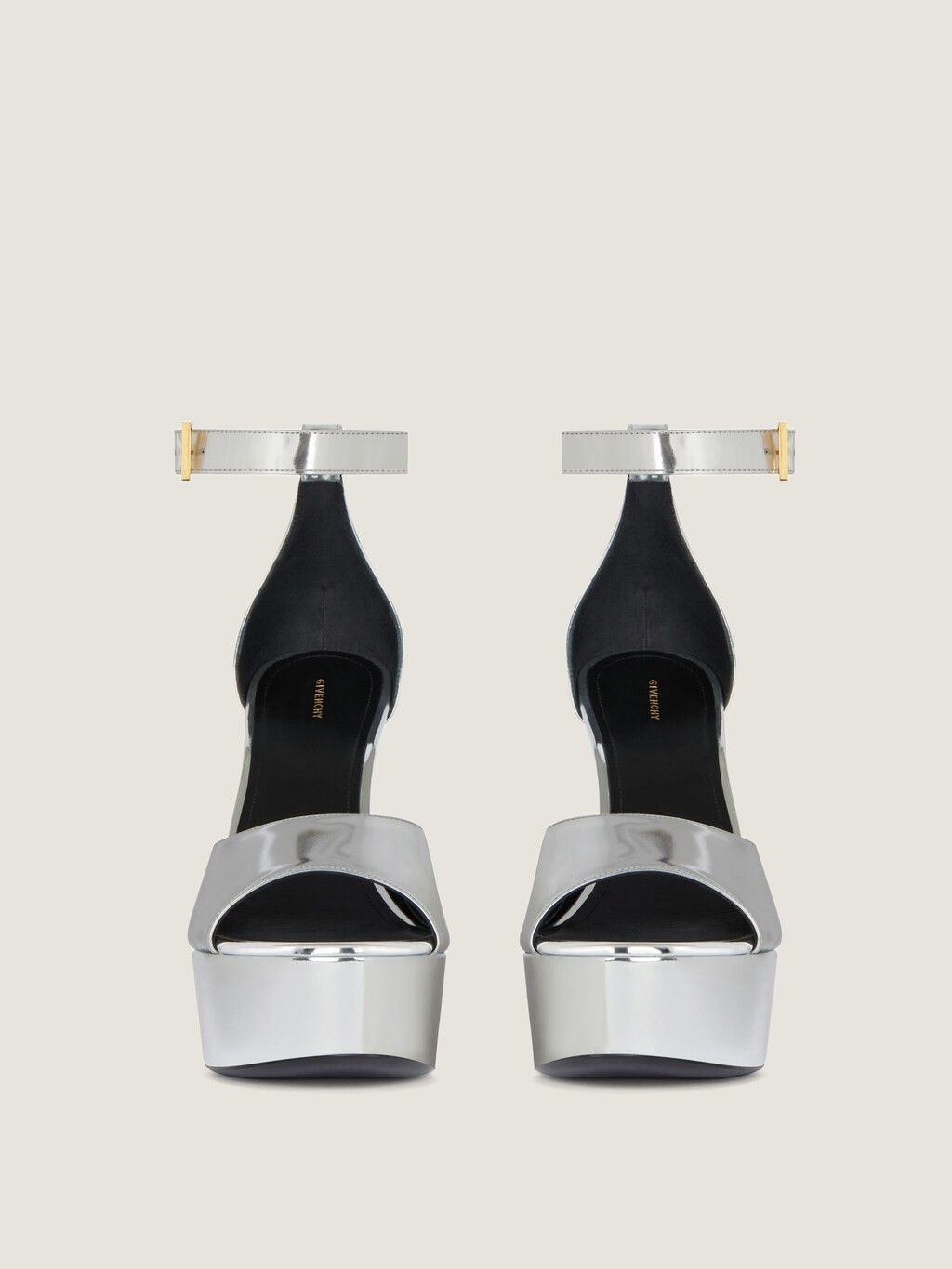 Givenchy o1w1db10126 Sandals in Silver Size US 11 / IT 41 - 1 Thumbnail