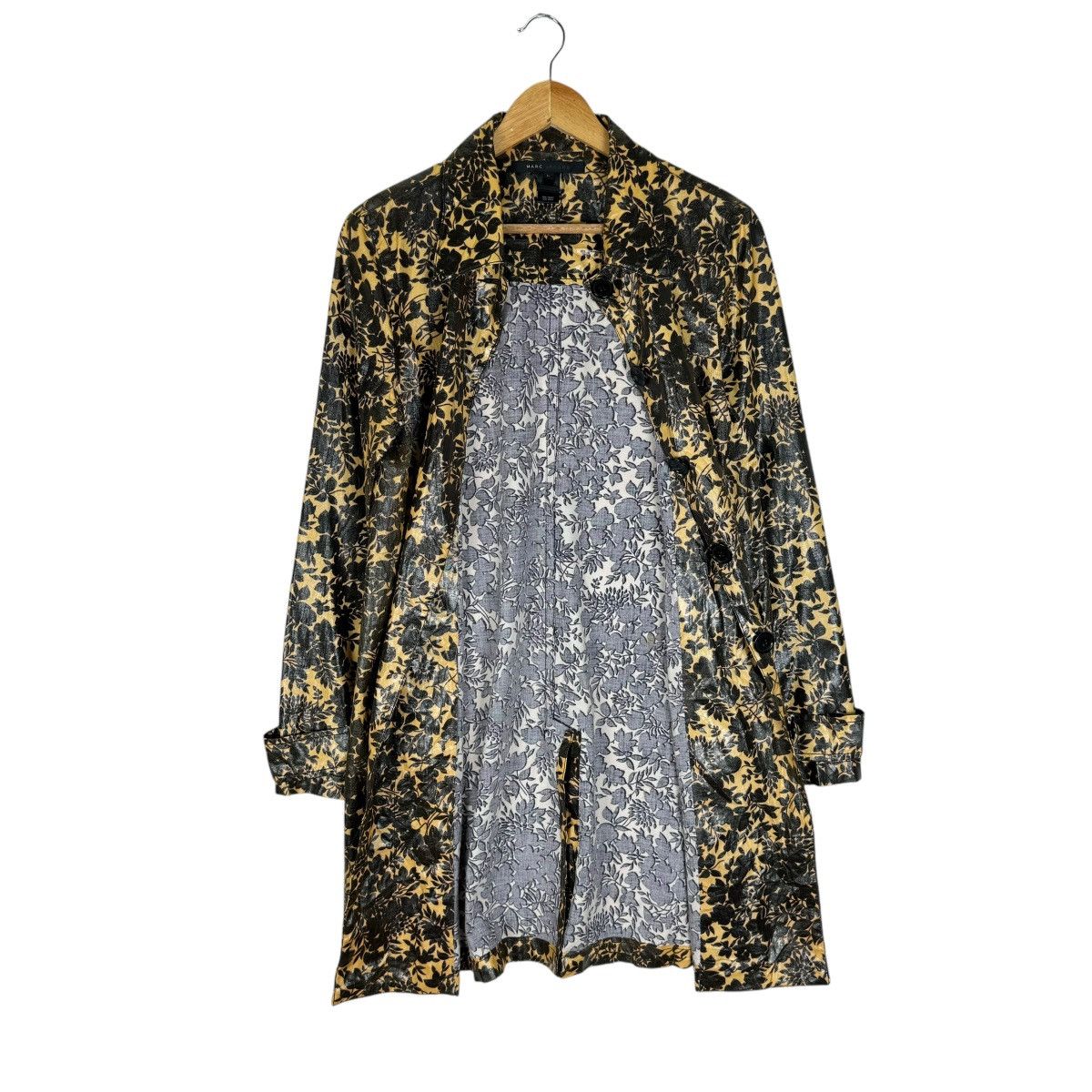 Marc Jacobs ❄️MARC JACOBS OVER PRINT FLOWERS LONG JACKET Size US M / EU 48-50 / 2 - 9 Thumbnail