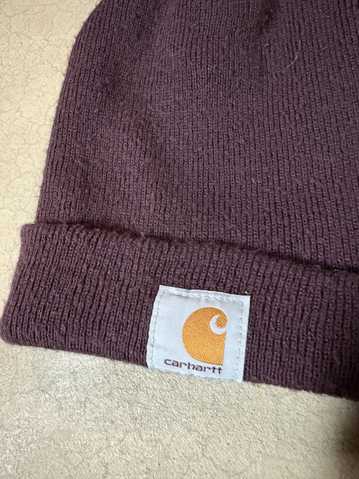 Carhartt Carhartt Y2K Deep Wine Beanie Size ONE SIZE - 2 Thumbnail