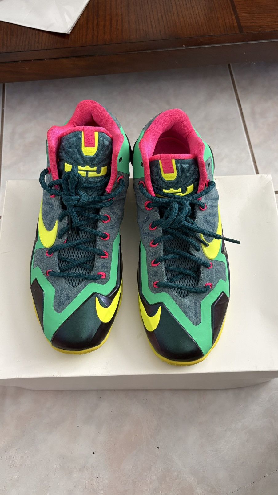 Nike Lebron 11 T-Rex SAMPLE Size US 8.5 / EU 41-42 - 4 Thumbnail