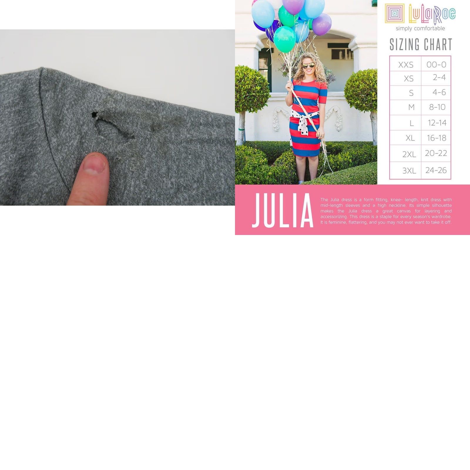 Vintage VINTAGE LuLaRoe? Size XXS / US 00 / IT 34 - 8 Thumbnail