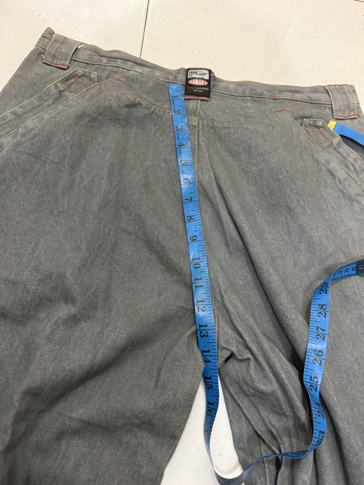 Japanese Brand Y2K Baggy CONART Multipocket Cargo Pants Size US 30 / EU 46 - 15 Thumbnail