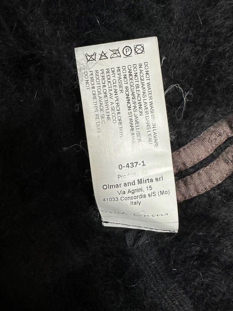 Rick Owens Rick Owens Alpaca leather paneled jacket Size US XS / EU 42 / 0 - 5 Thumbnail