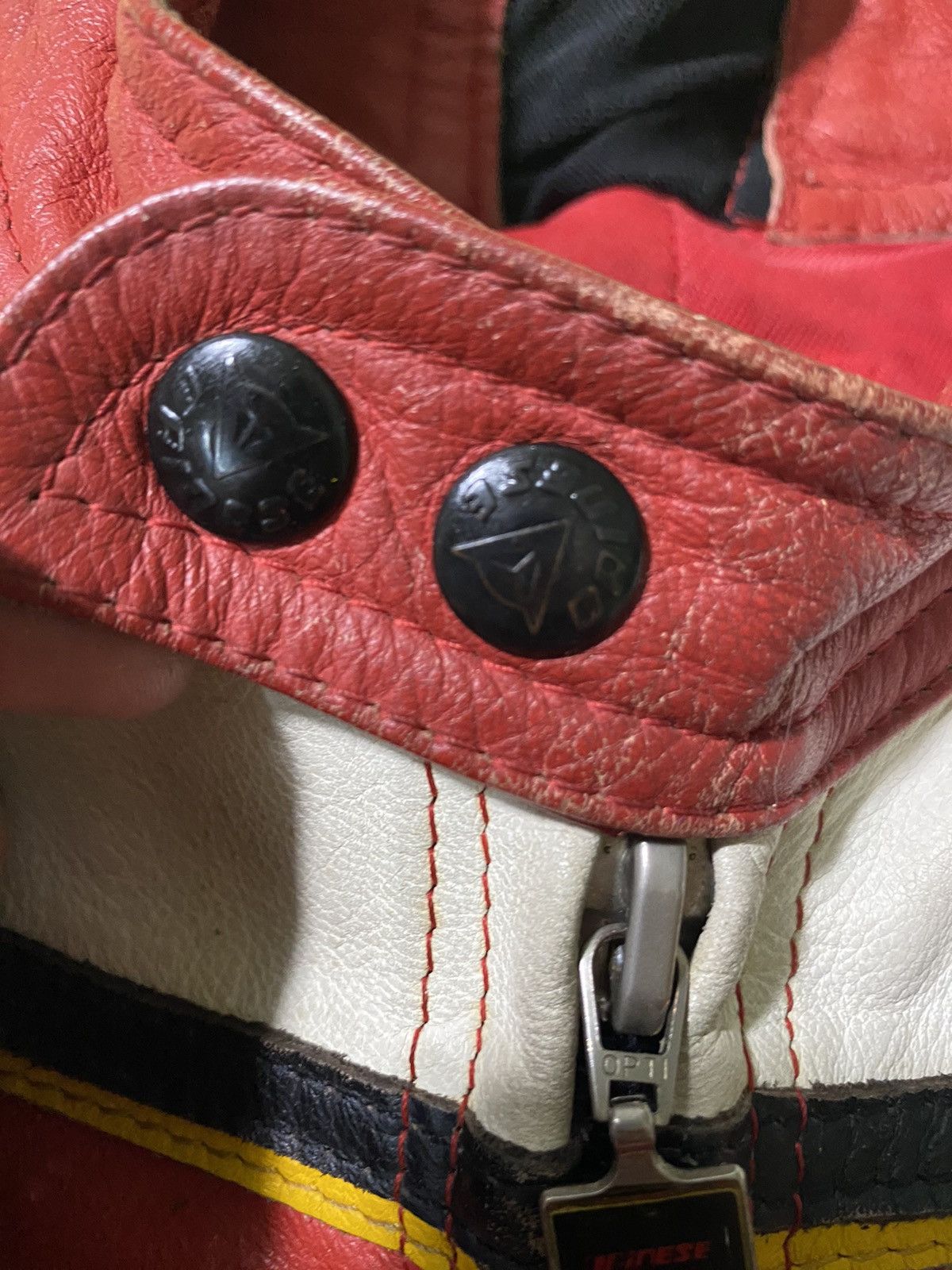 Dainese × Vintage Vintage 80s Dainese Overall Riding Suit Class Leather Size US S / EU 44-46 / 1 - 12 Thumbnail