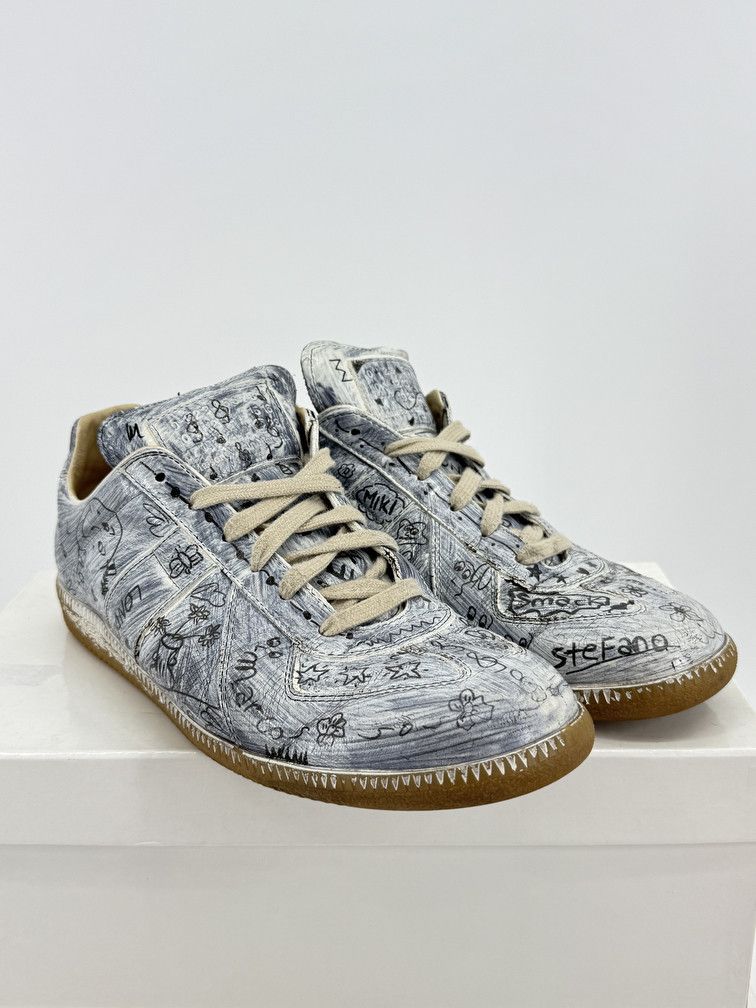Maison Margiela GAT Low Graffiti Size US 8 / EU 41 - 2 Thumbnail