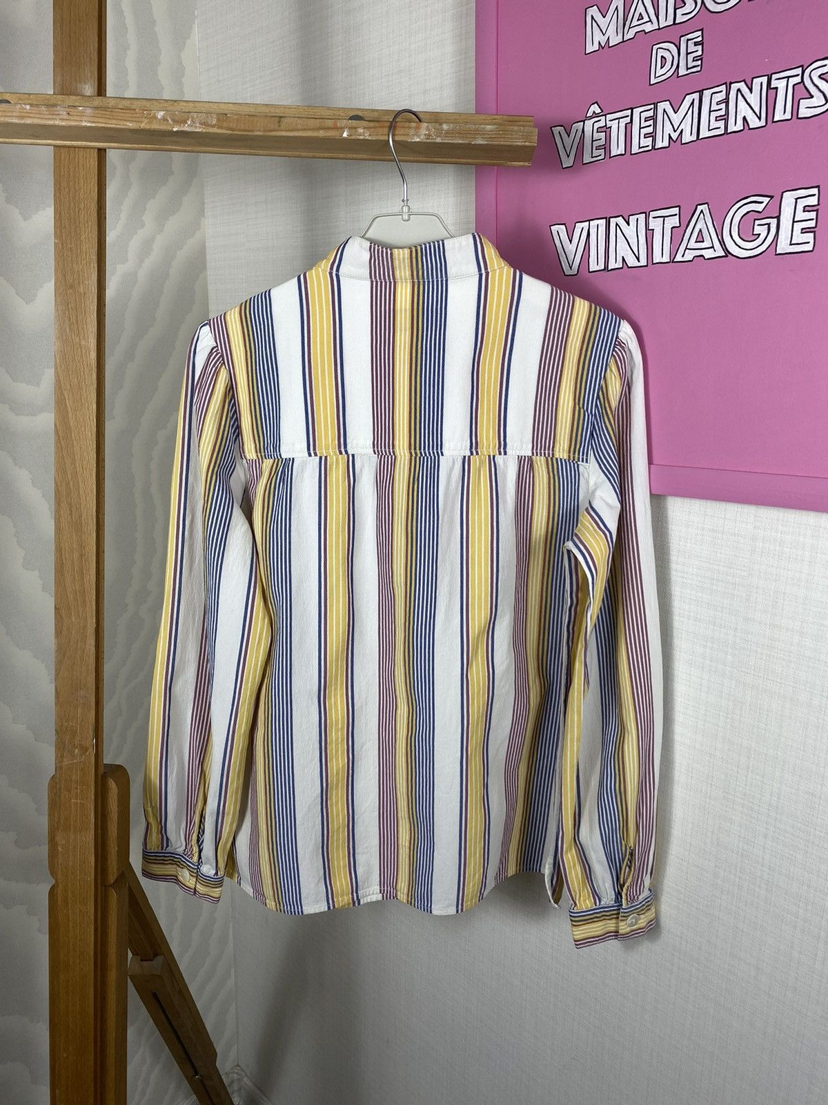 A.P.C. APC Blouse Long Sleeve Size S / US 4 / IT 40 - 12 Thumbnail
