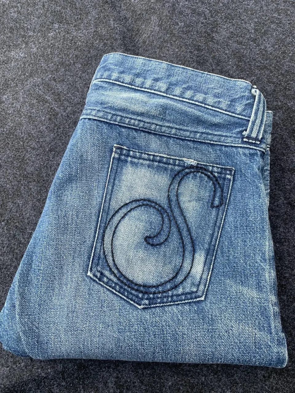 Le Grande Bleu (L.G.B.) FLARE SATISFACTION SELVEDGE LIKE PUNK STYLE. Size US 32 / EU 48 - 9 Thumbnail