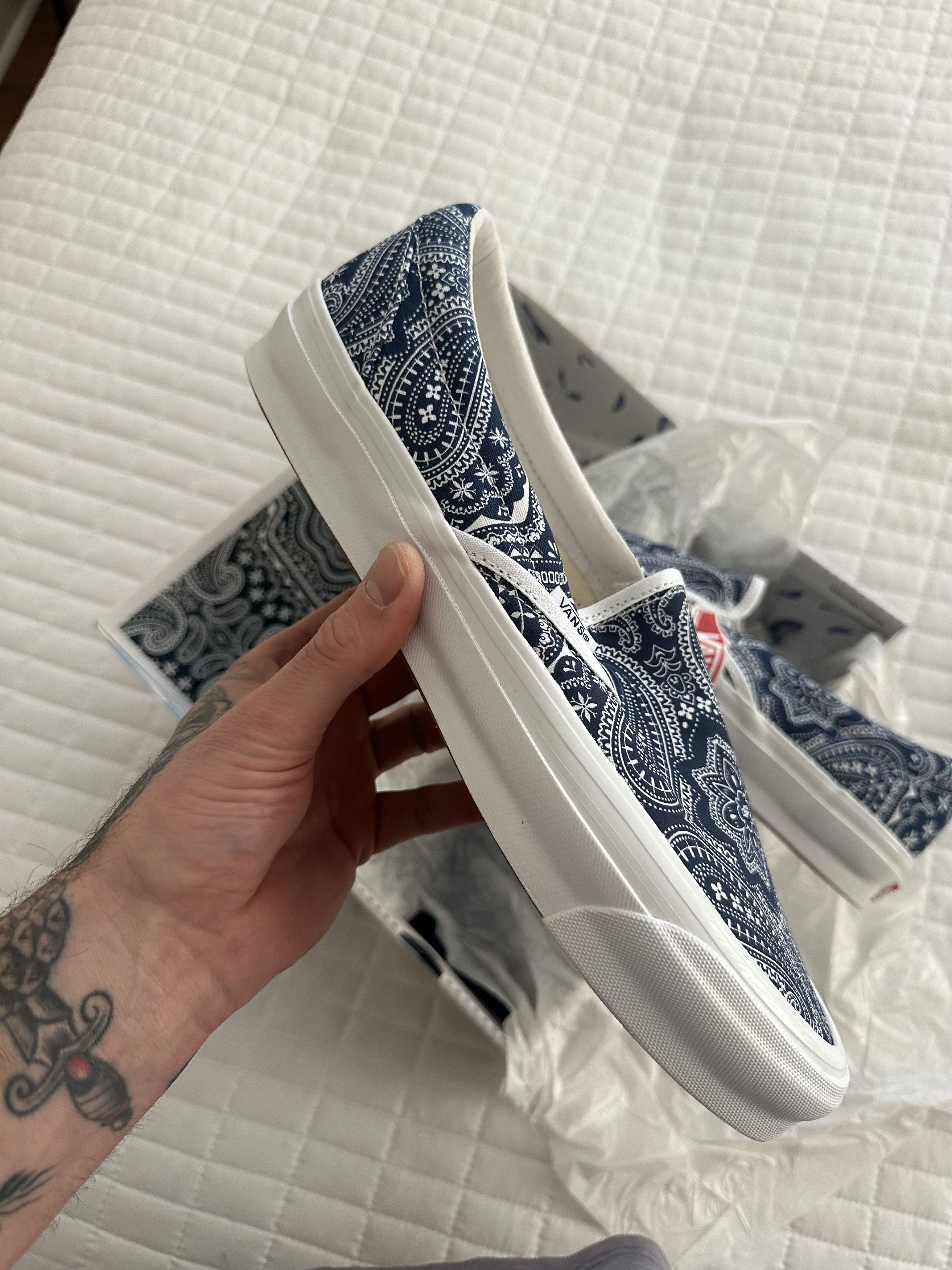 Kith × Vans KITH VANS OG CLASSIC SLIP ON 10TH ANNIVERSARY Size US 11.5 / EU 44-45 - 5 Thumbnail